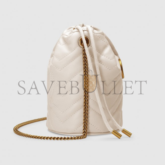 GUCCI GG MARMONT MINI BUCKET BAG 575163 (19*17*10.5cm) GUCCI GG MARMONT MINI BUCKET BAG 575163 (19*17*10.5cm)